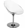 Chaise pivotante Ero/S/ - transparent Kartell