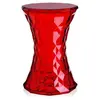 KARTELL tabouret STONE (Rouge - Transparent ou coloré dans la masse en polycarbonate)