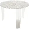 KARTELL table basse T-TABLE H 36 "moyenne" (Cristal - PMMA transparent)