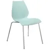 Chaise Maui - bleu clair - chrome Kartell