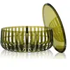 Table basse Panier - vert foncé transparent Kartell