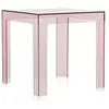 Kartell Table Basse Jolly (Rose - Polycarbonate Transparent)