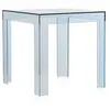 KARTELL table basse JOLLY (Bleu - Polycarbonate transparent)