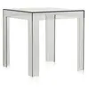 KARTELL table basse JOLLY (Fumé Clair - Polycarbonate transparent)