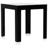KARTELL table basse JOLLY (Noir brillant - Polycarbonate coloré dans la masse)
