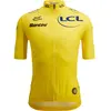 Santini Maillot à Manches Courtes Tour De France Yellow 2025 2XL