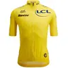 Santini Maillot manches courtes TOUR DE FRANCE Maillot jaune 2025