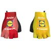 Gants Lidl-Trek 2026 Fan Line rouge jaune - XL