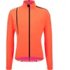 Veste Santini Vega orange foncé noir - Coupe Slim - XXL