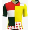 Santini Maillot manches courtes TOUR DE FRANCE Maillot Jaune Combo 2025