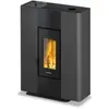 FreePoint Poêle à granulés étanche Roxy Stand UP Anthracite - 7 kW