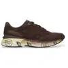 Baskets Premiata Timless, modèle sneaker, couleur marron