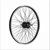 Bonin Roues Arrière BMX 20' en Aluminium Noir, 48 Trous, 1 Vitesse, Axe 14mm