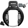 Cadenas BONIN pour Cadre de Vélo 57mm Noir avec Fixation à 2 Vis