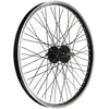 Bonin Roues Avant BMX 20' en Aluminium Noir - 48 Trous, Axe 10mm