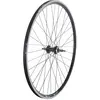 Bonin Roues MTB 26' Arrière en Aluminium Noir avec Filetage 6/7V et Roulements