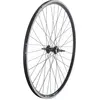 Bonin Roues Arrière VTT 26' en Aluminium Noir pour V-Brake, Compatible 6/7 Vitesses