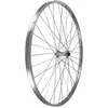Bonin Roues Avant 28' en Aluminium Argent avec Roulements pour V-brake - Idéal pour Vélo de Course