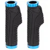 Bonin b-race Poignées Ergonomiques en Caoutchouc Noir/Bleu pour Adultes - Confort et Contrôle