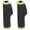Bonin b-race Poignées Ergonomiques en Caoutchouc Noir/Lime pour Adultes - Confort et Performance