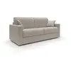 Divani.store Chris Canapé lit convertible T13 166 cm - Crème