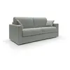 Divani.store Chris - Canapé lit convertible 166 cm Gris