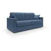 Divani.store Chris Canapé lit - Bleu