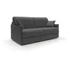 Divani.store Evans Canapé lit convertible - Anthracite