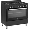Cuisinière à gaz - BERTAZZONI - SEL925MN - 5 foyers - 3,6 Kwh - 90 cm ...