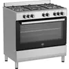 Cuisinière à gaz - BERTAZZONI - SEL925MX - 5 foyers - 3,6 Kwh - 90 cm ...
