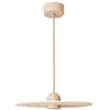 Creative Cables Suspension En Bois Avec Câble Textile Et Abat-jour Ufo