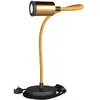 Creative Cables Lampe De Table Articulée Table Flex Gu1d0 Avec Mini Spot Led Et Prise Anglais