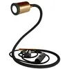 Creative Cables Lampe Articulée Gu1d-one Sans Socle Avec Mini Spot Led Et Prise Anglais