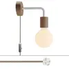Creative Cables Lampe En Bois Spostaluce Avec Extension Incurvée Avec Bulb