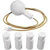 Creative Cables Lampe Serpent Portable Avec Support En Métal Et Prise Avec Bulb