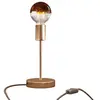 Creative Cables Lampe De Table En Métal Alzaluce Half Cup Avec Prise à 2 Pôles-interrupteur
