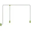 Creative Cables Lampe D´extérieur F-snake Eiva Ip65 à 2 Lumières Avec Rosace