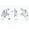 Moteur D'Essuie-Glace Magneti Marelli Tgl754im