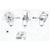 Moteur D'Essuie-Glace Chevrolet; Daewoo Magneti Marelli Tge749hm