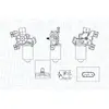 Moteur D'Essuie-Glace Magneti Marelli Tge712om