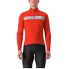 Veste Castelli Raddoppia 3 GORE-TEX INFINIUM  rouge brillant argent - XL