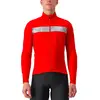 Veste Castelli Raddoppia 3 GORE-TEX INFINIUM  rouge brillant argent - XXL