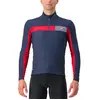 CASTELLI 4522509-424 MORTIROLO 6S JACKET Jacket Homme BELGIAN BLUE/RED Taille M