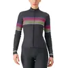 Maillot Castelli Ottanta manche longue noir multicolore femme - M