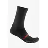 Chaussettes castelli re cycle thermale 18 noir