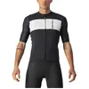 Maillot Castelli Prologo 7 manche courte noir argenté blanc - XL