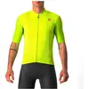 Maillot Castelli Endurance Elite manche courte vert lime électrique - XL