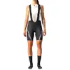 Castelli - Women's Velocissima 3 Bibshort - Pantalon de cyclisme taille L, gris