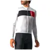 Castelli Prologo 7 Long Sleeve Maillot Ivory/Light Black-Red 2XL