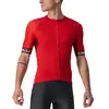 Maillot Castelli Entrata VI manche courte rouge lilas blanc - 3XL